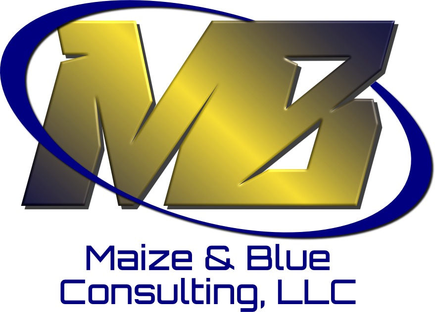 maize and blue logo